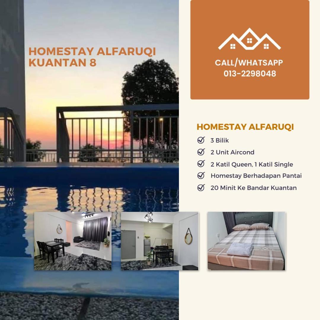 Alfaruqi Homestay Seaview 8 Kuantan Ngoại thất bức ảnh
